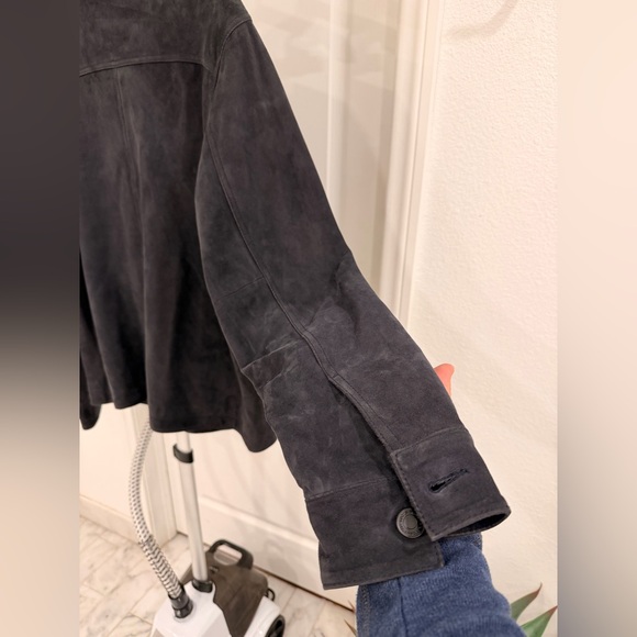 Lucky Brand Men's Suede Shirt Jacket - Picture 4 of 16